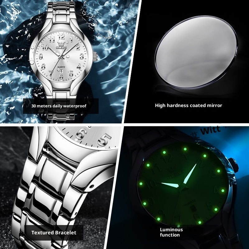 3D Dial Quartz Watch