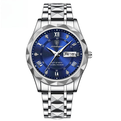 Luminous Dual Calendar Watch